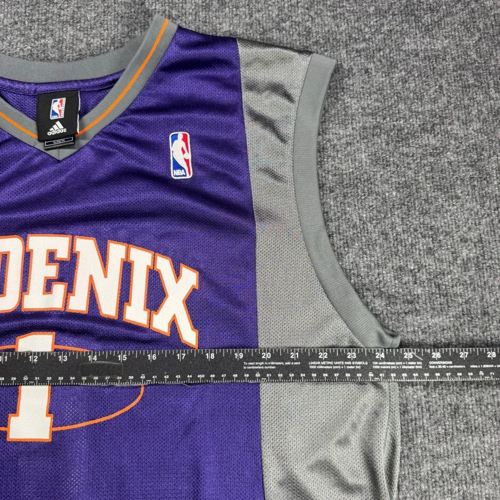 Amare Stoudemire 1 Phoenix Suns Adidas Jersey Mens XL‎ Purple Basketball NBA